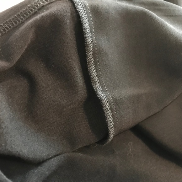 NWOT DG2 black double layer easy tank top with pleat detail (XL) - Picture 10 of 14